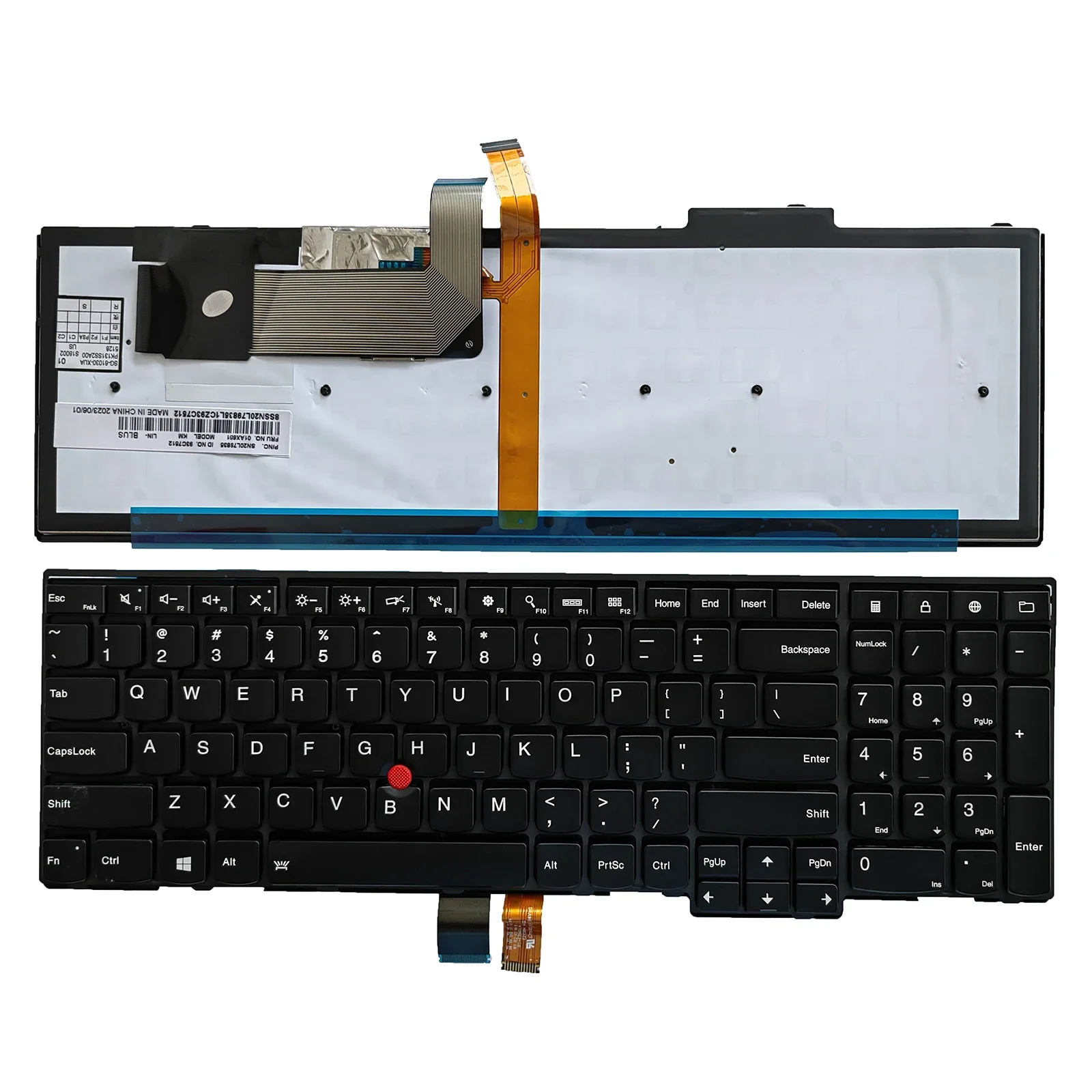 

Замена клавиатуры ноутбука с американской раскладкой для Lenovo Thinkpad T540 T540P T550 T560 W540 W541 W550 W550s P50S