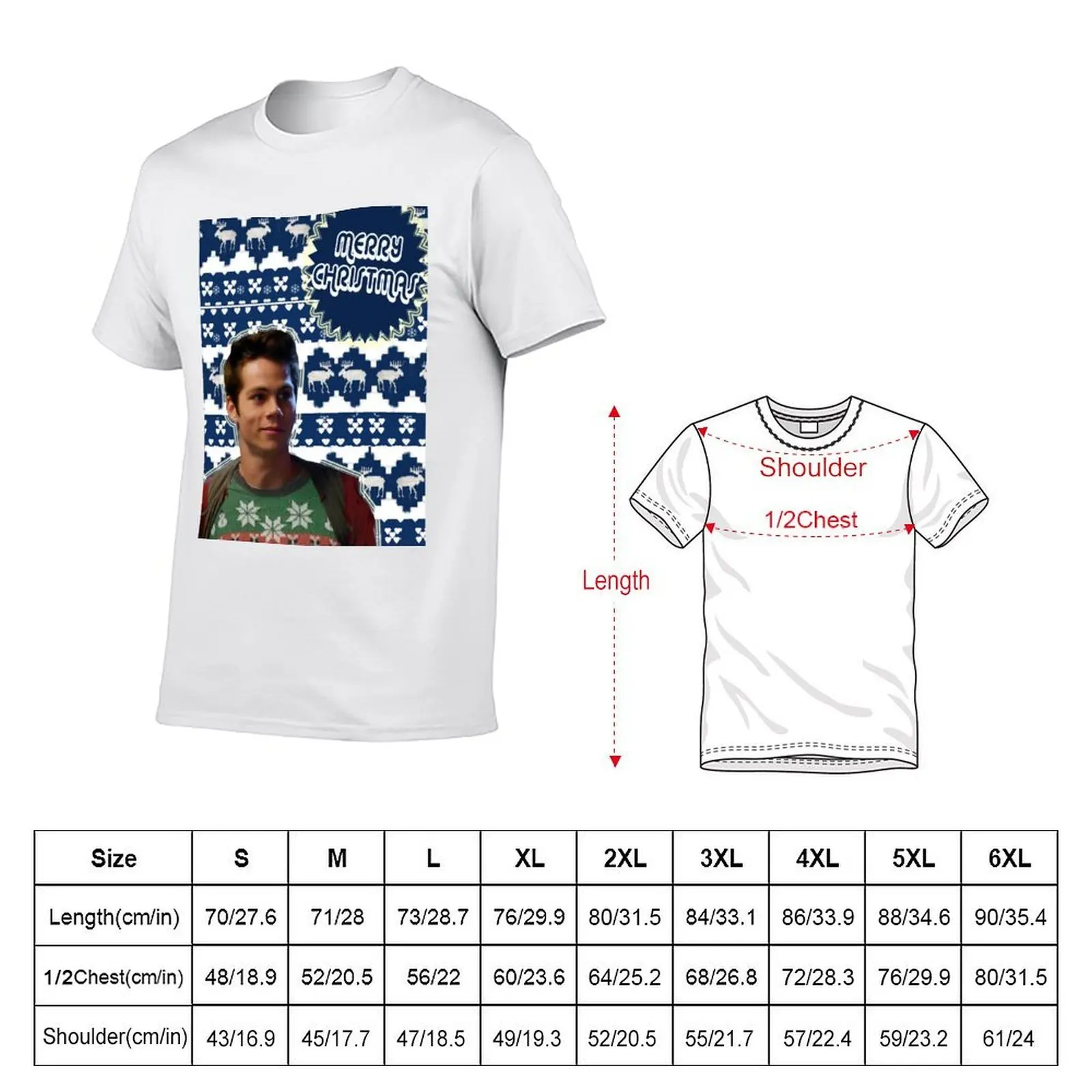 Merry TeenWolf-mas [Stiles] T-Shirt cotton t shirt pack mens graphic t shirts man t shirt designer T-shirt