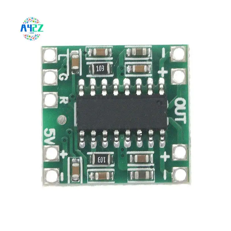A42Z-PAM8403 Digital Amplifier Board 2X3w Class D Efficiency 2.5V To 5V Power Range For DIY Audio Projects