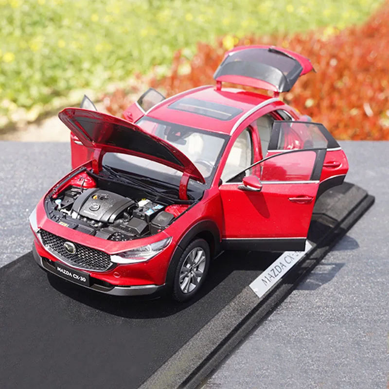 

High Simitation 1:18 Mazda CX-30 SUV Diecast Model Alloy Toy Car Miniature Boy Gift Collection