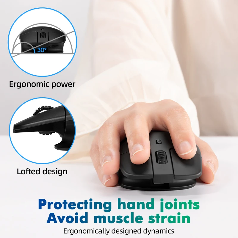 Original Meizu mblue Hanging Mouse M203 Lightweight Wireless Mouse Single 2.4G 4 Programmable Buttons 1600DPI Sensor