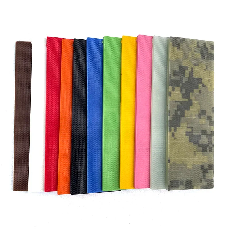 1 pieza de Material compuesto G10 para hacer mango de cuchillo DIY, Material colorido para manualidades G10, Material para hacer vástago de cuchillo
