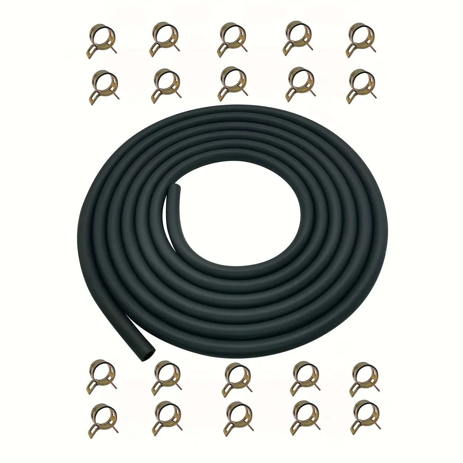 6mm x 3m Fuel Line Hose HD Rubber for Kawasaki Kohler Briggs Gas Diesel Engines Generators Powersports Fuel Pipes & Hoses