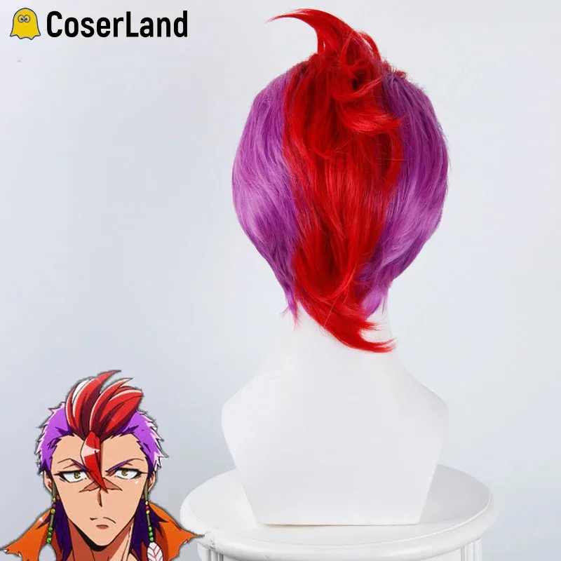 Новый 2025 Detentionhouse No 15 Jyugo No 25 Nico No 69 Рок Косплей Парики Detention House Nanbaka Черный Короткий Парик Длинный ❤ ❤ dd