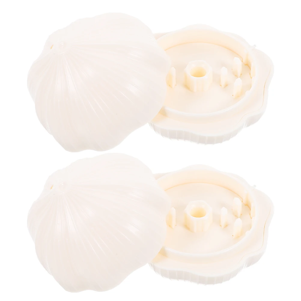 

2Pcs Manual Garlic Presser Sturdy Kitchen Gadget for Crushing Garlic Ginger Easy Clean Mincing Tool Home Use Kitchen Gadget