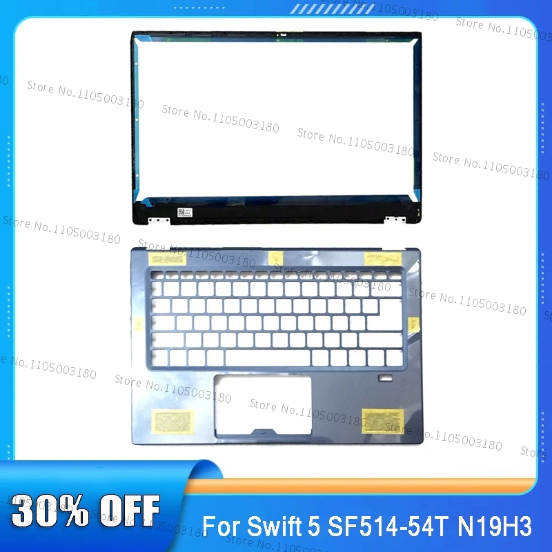 Para Acer Swift 5 SF514-54T cubierta LCD para portátil/marco frontal/reposamanos/funda de repuesto azul oscuro