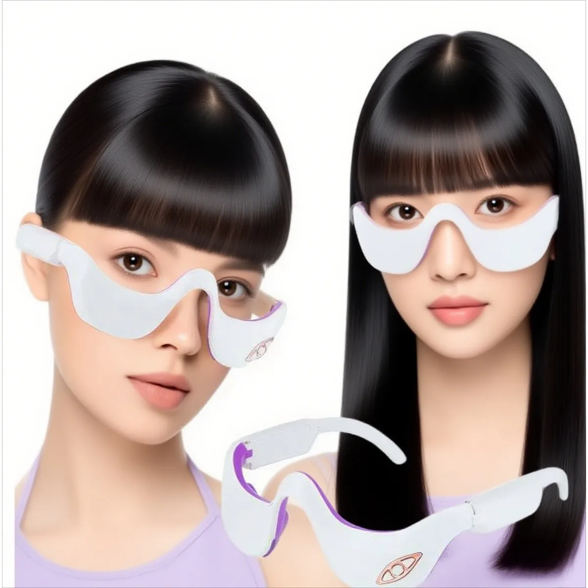

Eye Care Massager - 3D Vibration Mask for Dark Circles Removal, Anti-Aging & Relaxation