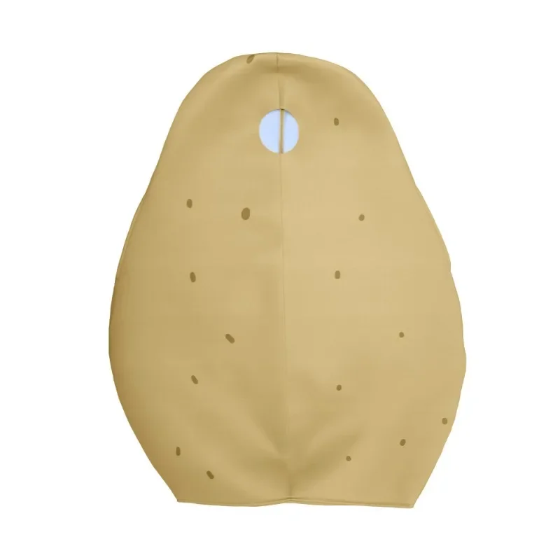 Funny Potato Cosplay Costume for Adults Spud Cos Outfits School Stage Performance Themed Events Halloween Party and Comedy Show