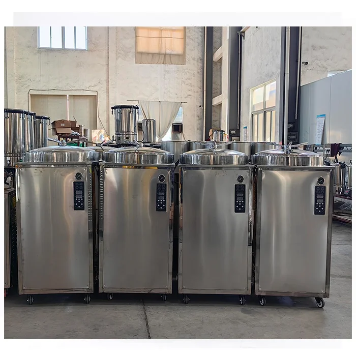 Medical mushroom autoclave 250 lts sterelize sterilizing machine for food product