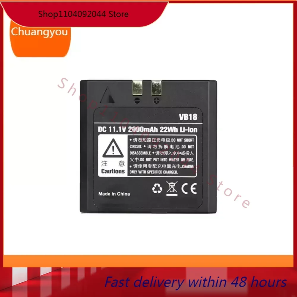 11.1V 2000mAh  VB18 VB19 Battery For Ving V850 V860C V860N For Godox V850 V850II V860 V860II NEEWER TT850 TT860