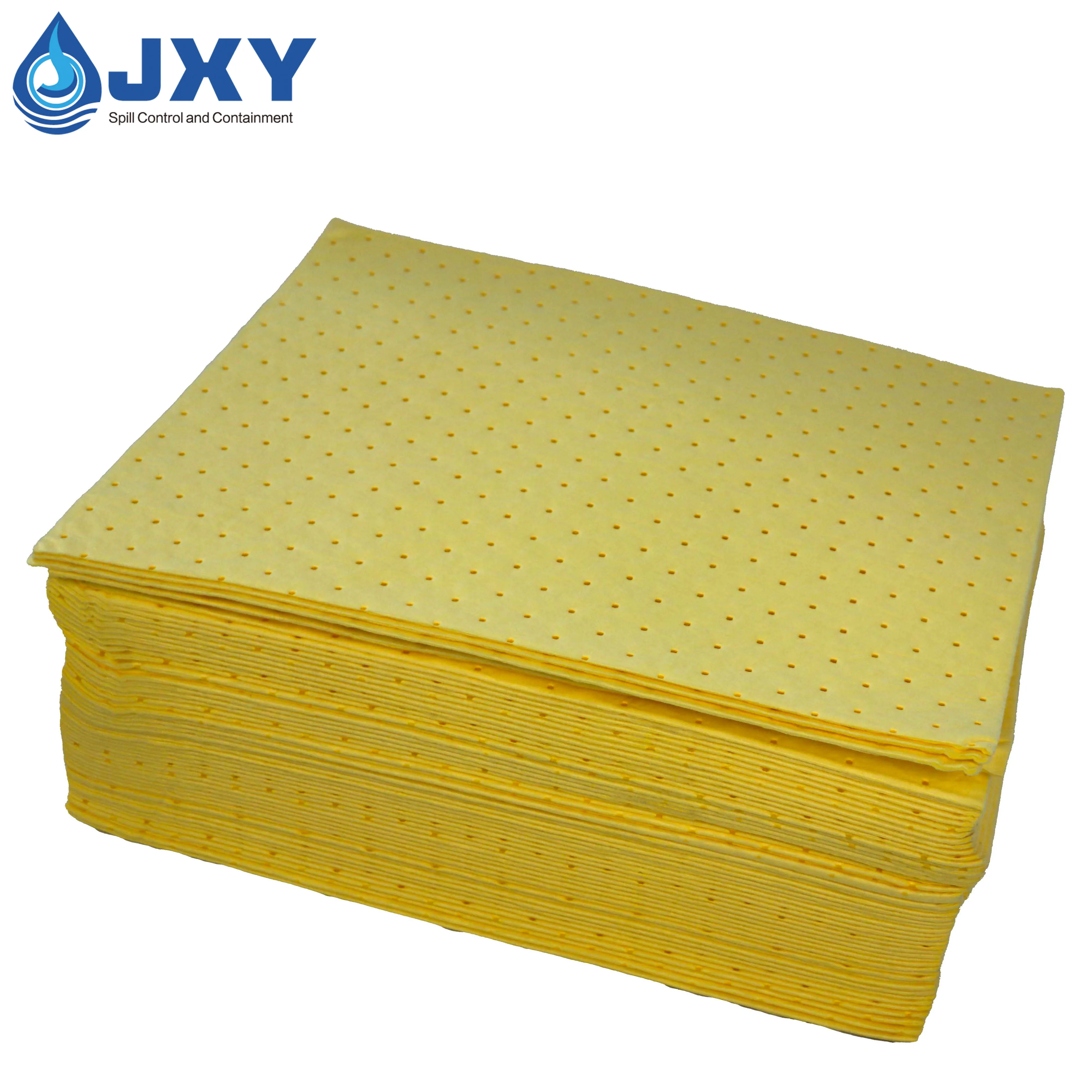 Borsa per tappetino chimico industriale ecologica e kit di fuoriuscite ecologici con tampone assorbente per olio non tessuto in PP
