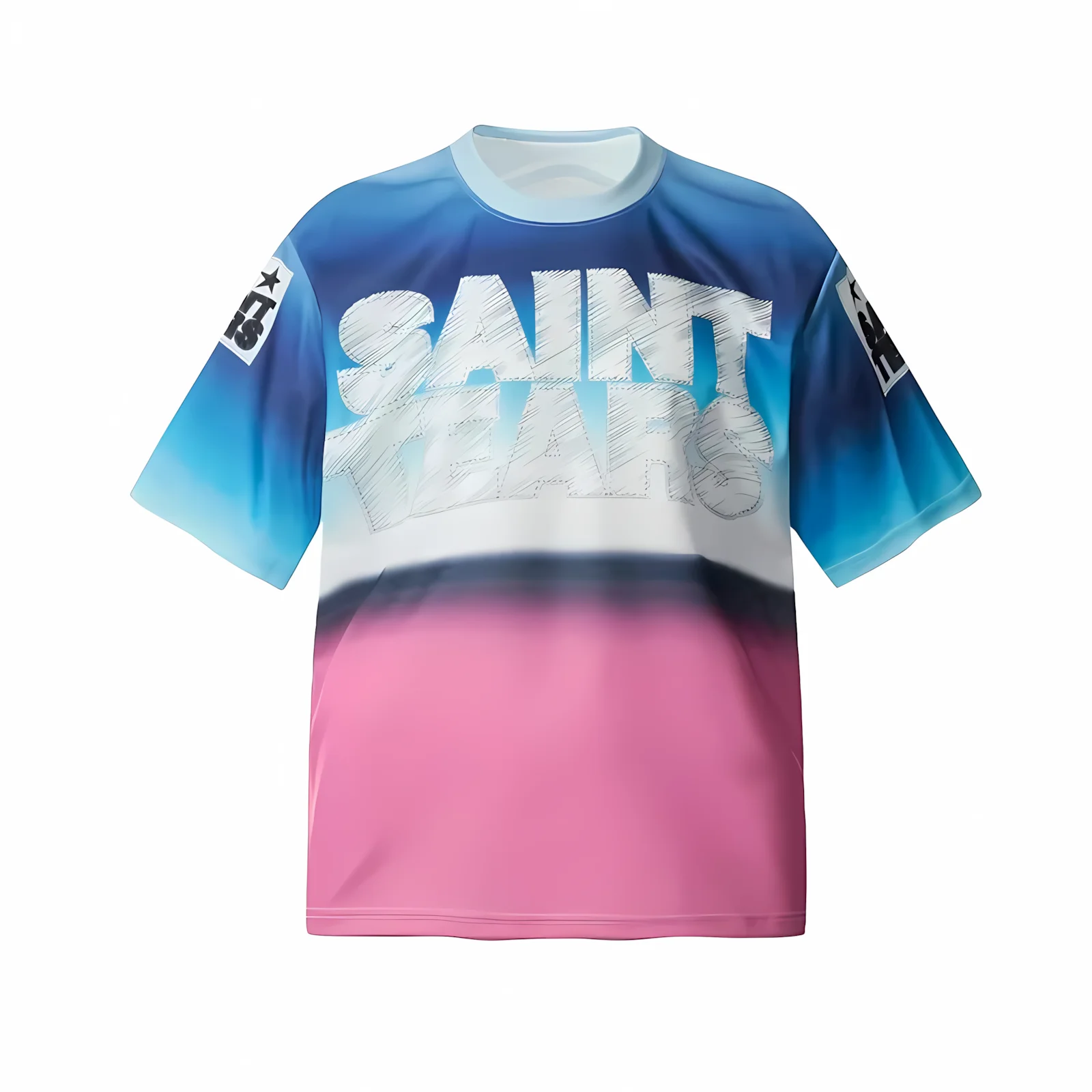 

Summer loose round-neck T-shirts, men's sports T-shirts, quick-drying short-sleeved casual running wear and fitness wear