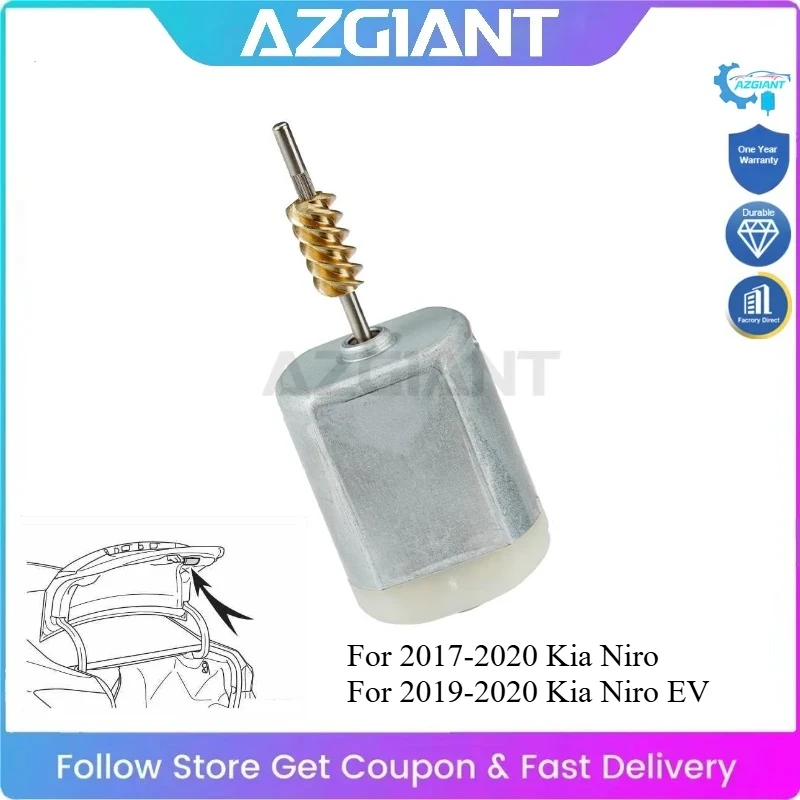 

AZGIANT for 2017-2019 Kia Niro Car Trunk Lock Actuator Tailgate Mini Motor Easy to Replace DIY Save Money #81230G5000
