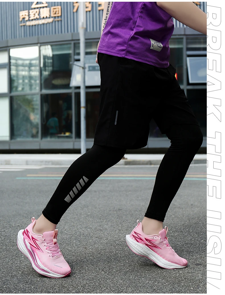 Neue Sportschuhe für Männer Leichte Laufschuhe mit Carbonplatte Atmungsaktive Mesh-Sneaker für Marathonrennen und Leichtathletik-Training – Detail 29