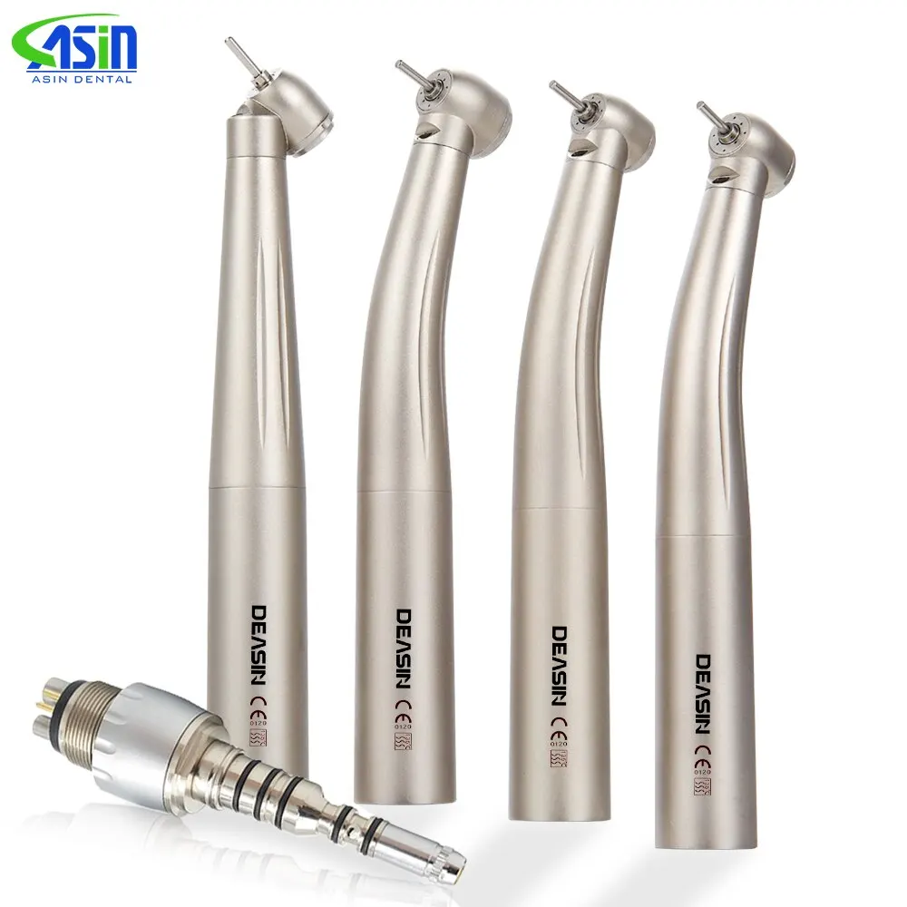 

Dental Optical Fiber Turbine high Speed rotation pen dentistry led Kv handpiece quick 45 degree standard mini torque head