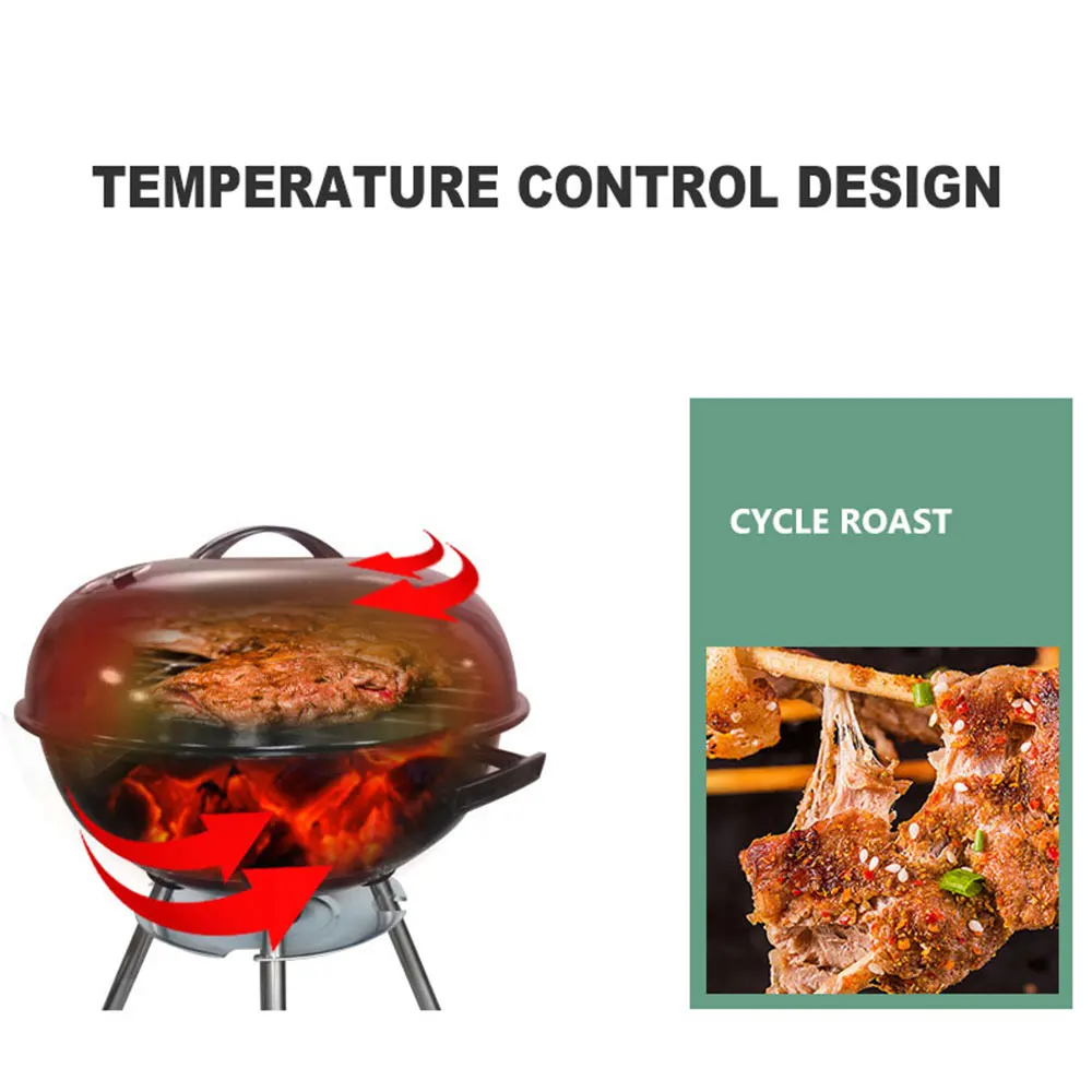 

Camping Picnic Barbecue Machine Charcoal fire BBQ Grill Home BBQ Grill Kitchen Supplies Outdoor Portable