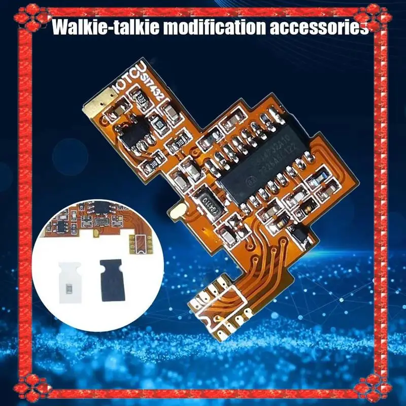 

24-часовая доставка, модуль SI4732, модификация FPC + USB-кабель для программирования для Quansheng K5 K6, коротковолновый прием/двойная антенна So