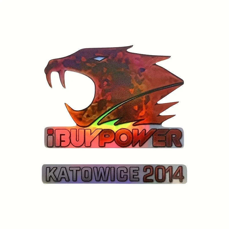 ملصق CSGO ثلاثي الأبعاد مبطن لون نابض بالحياة لجهاز الكمبيوتر على الحائط والهاتف ولوح التزلج #4