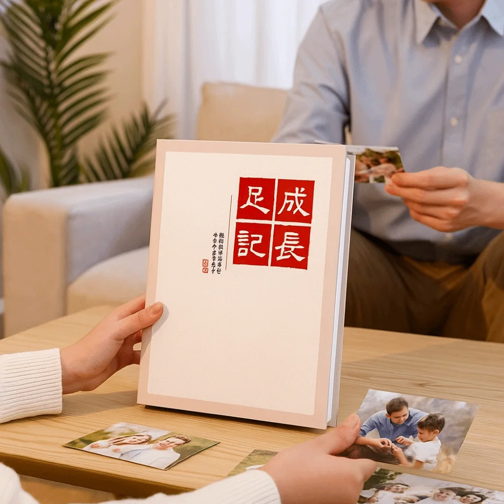 

Photo Storage 6/7-inch Photo Album Large Capacity Chinese Style Photobook High Quality Commemorative Album Family Version