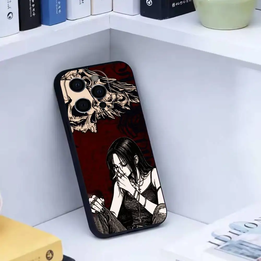 Sweet Grunge Dark Goth Emo  Phone Case For iPhone 17,16,15,14,13,12,11 Plus,Pro Max,XS,Soft Silicone Black Cover - view 4