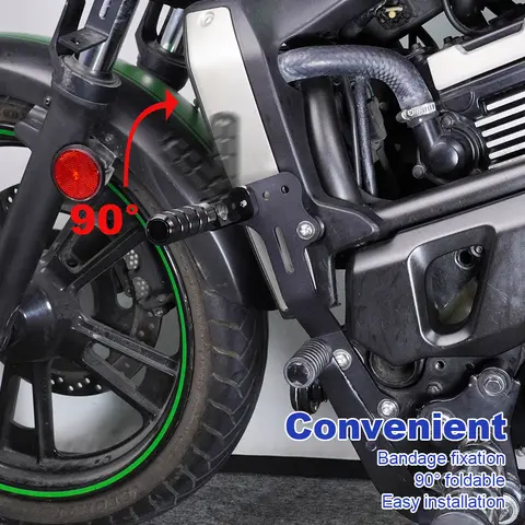 Motorcykel Highway Peg Mounts För Kawasaki VULCAN S VULCAN 650 S Vulcan S VN650 2015-2025 Justerbart Fotstöd För Förare 6 best sales Vulcan Kawasaki - №3