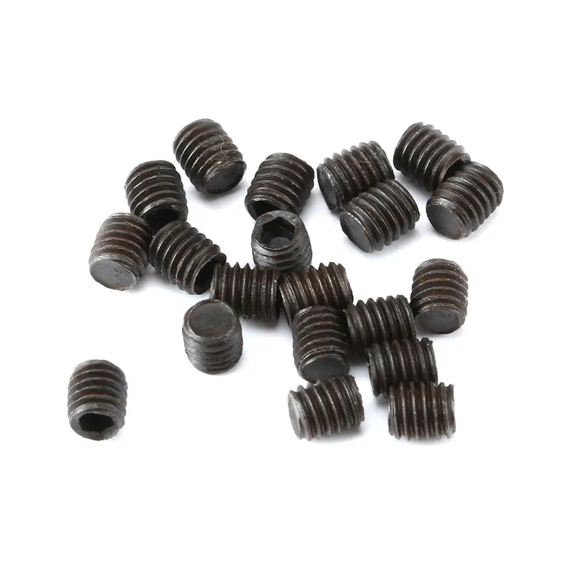 50 قطعة أسود الكربون الصلب متري الموضوع نكش مسامير M3 * 3 مللي متر كيمي مجموعة مسامير 3 مللي متر طول مسدس المقبس مسامير #2