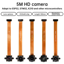 OV5640 camera module 5-megapixel ultra wide angle lens DVP interface 100/120/130/200 degrees 3.6MM can be used for ESP32 module