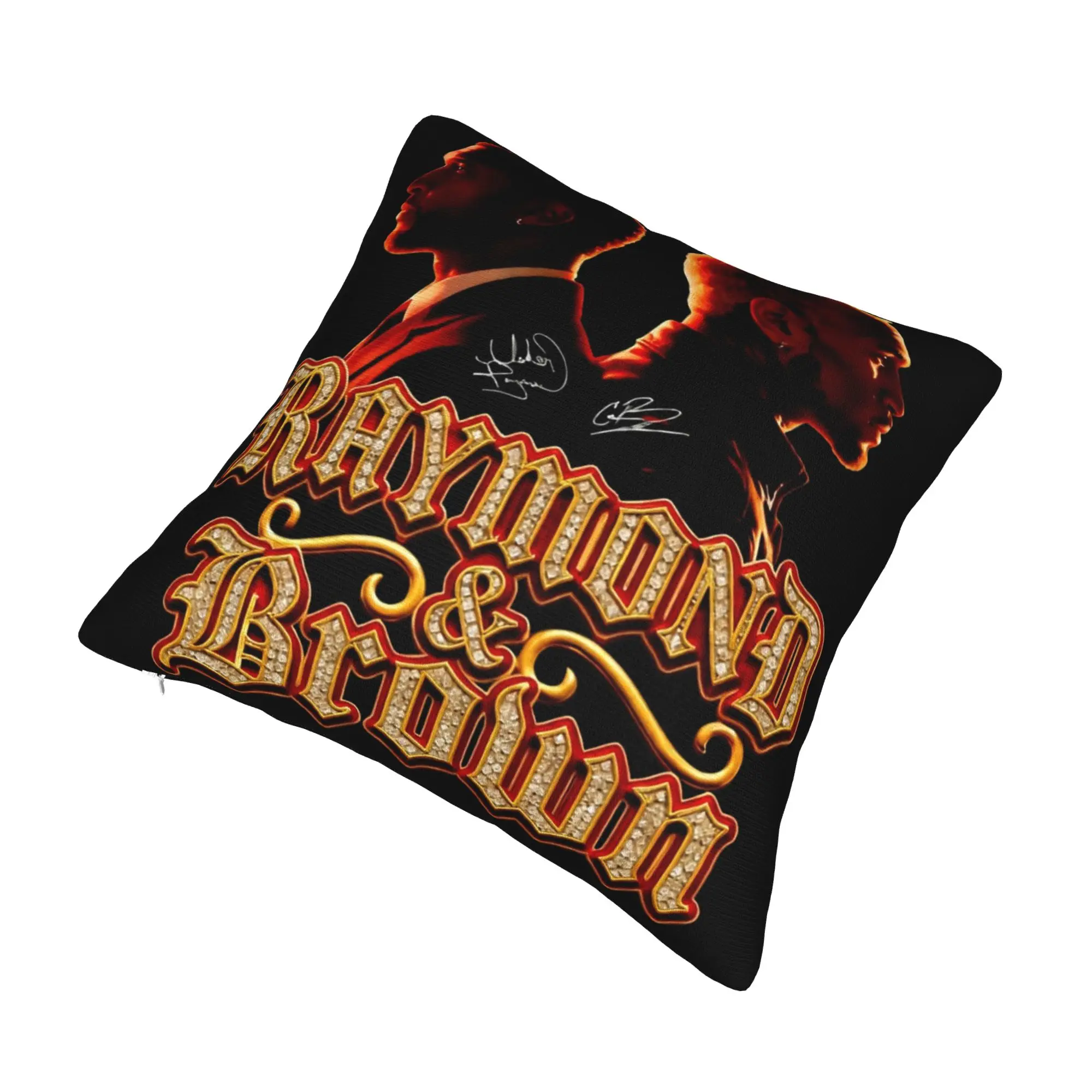 Decorative Pillowcases Chris Brown Usher R&B Tour 2026 Merchandise Bedroom  Throw Pillow Case Cover Square Multi-Size