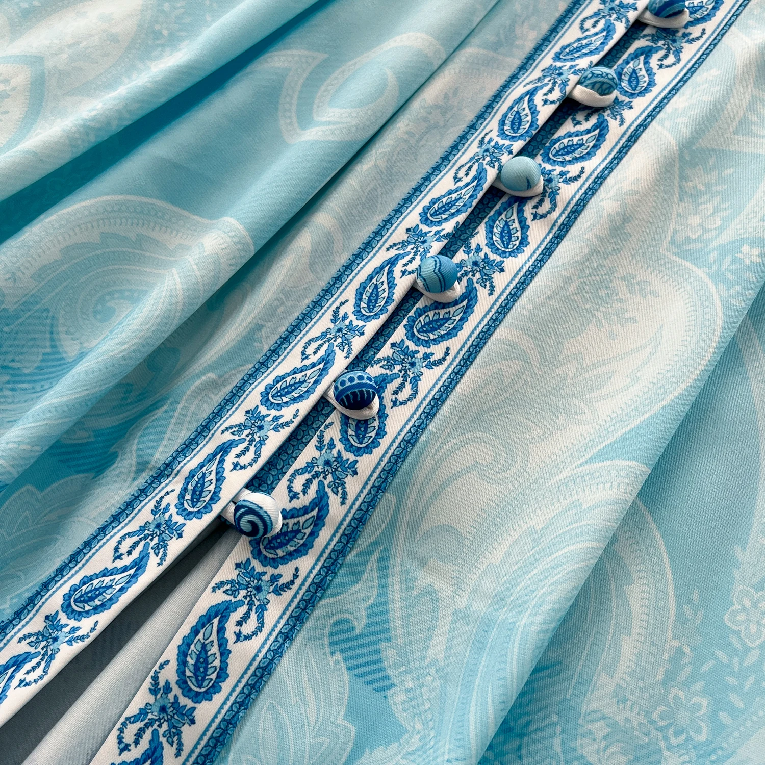 Chic vintage split long sleeve print slim Elegant Fairy korean fashion Boho Sundress women clothing Long dress