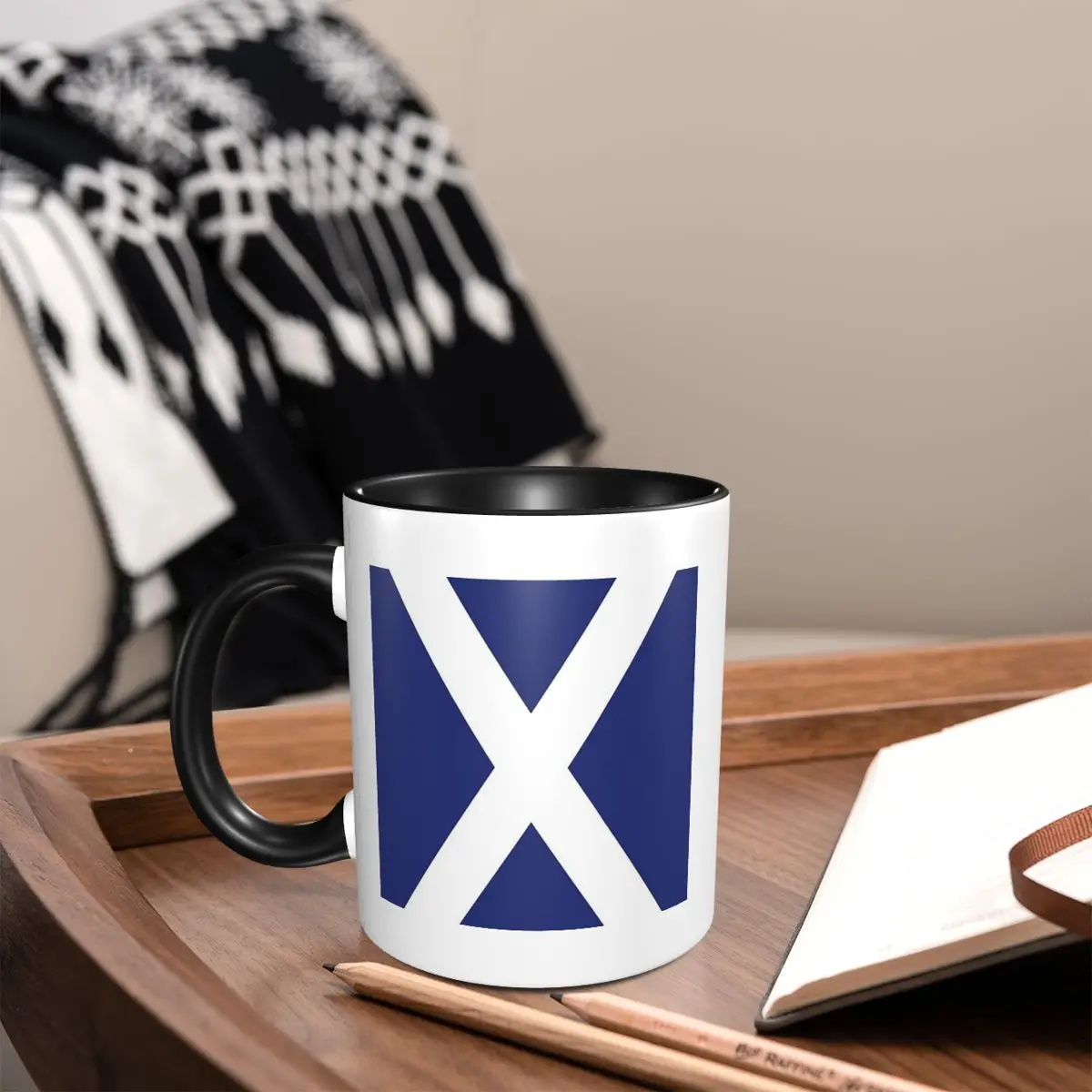 Scotland Flag Mug Funny Ceramic Coffee Cups Tea Mugs Milk Cup Drinkware Gifts for Friends