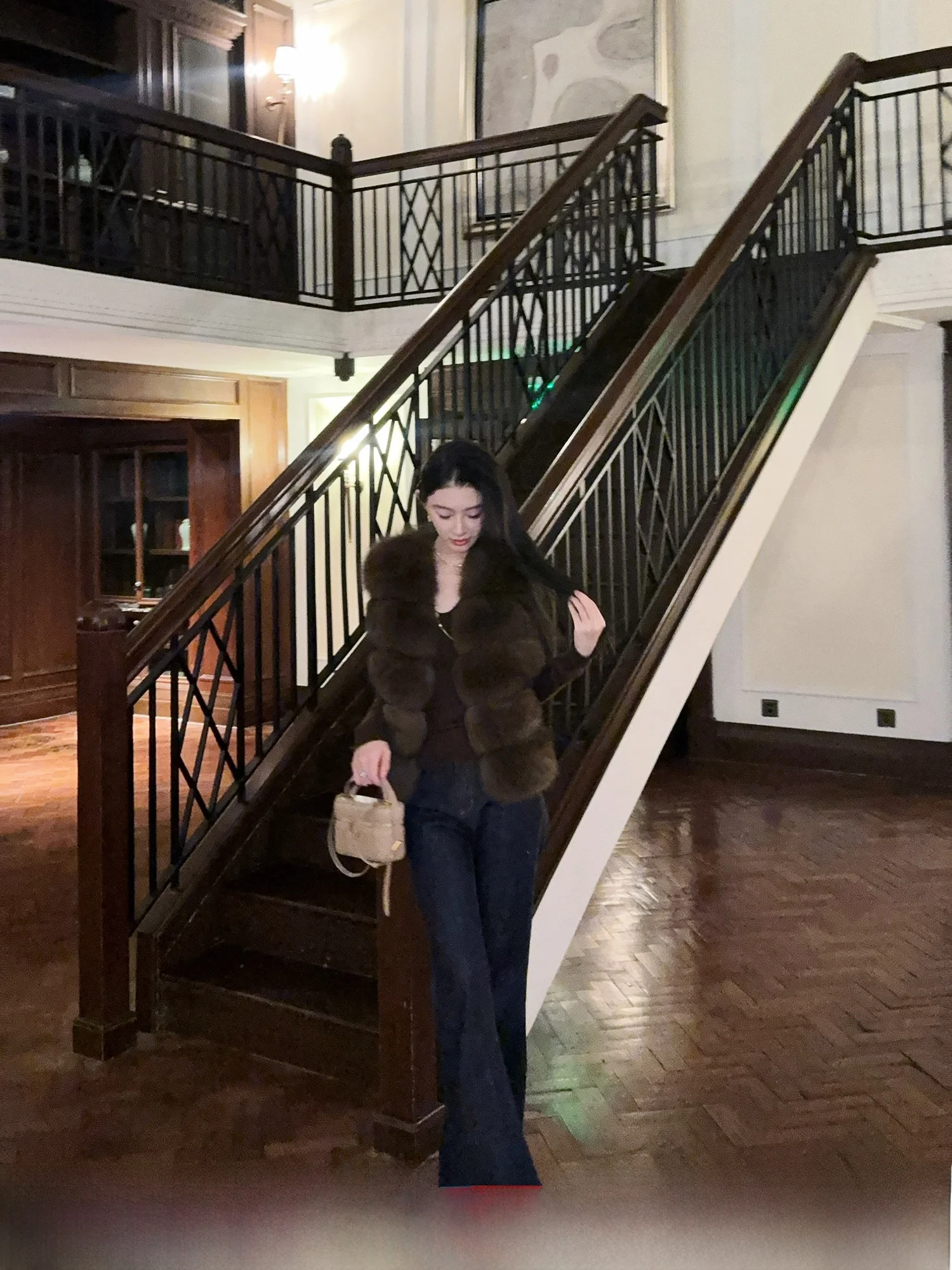 

Темно-синие прямые джинсы, женские осенние модные утягивающие неэластичные расклешенные брюки, повседневные брюки с открытой талией