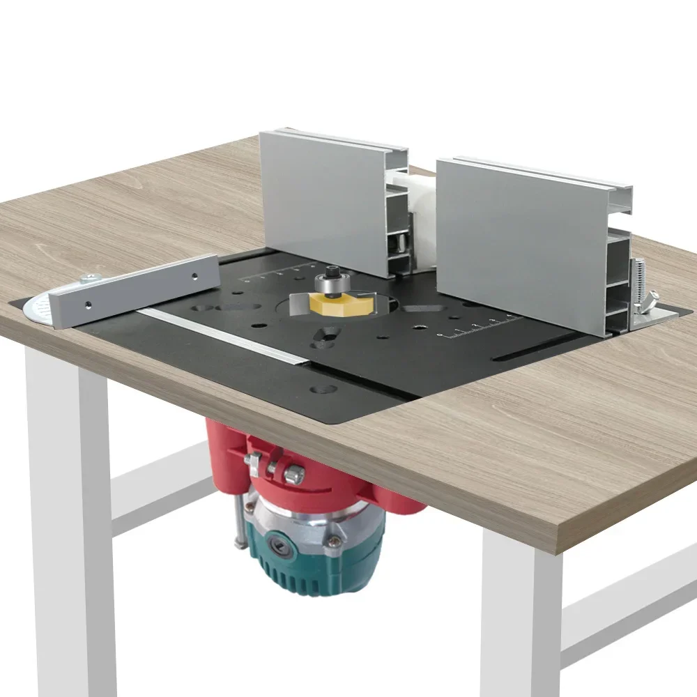 Router Table Lift System -Precision Router Lift - Router Plate Insert - for Quick, Accurate, Reliable & Repeatable Setups