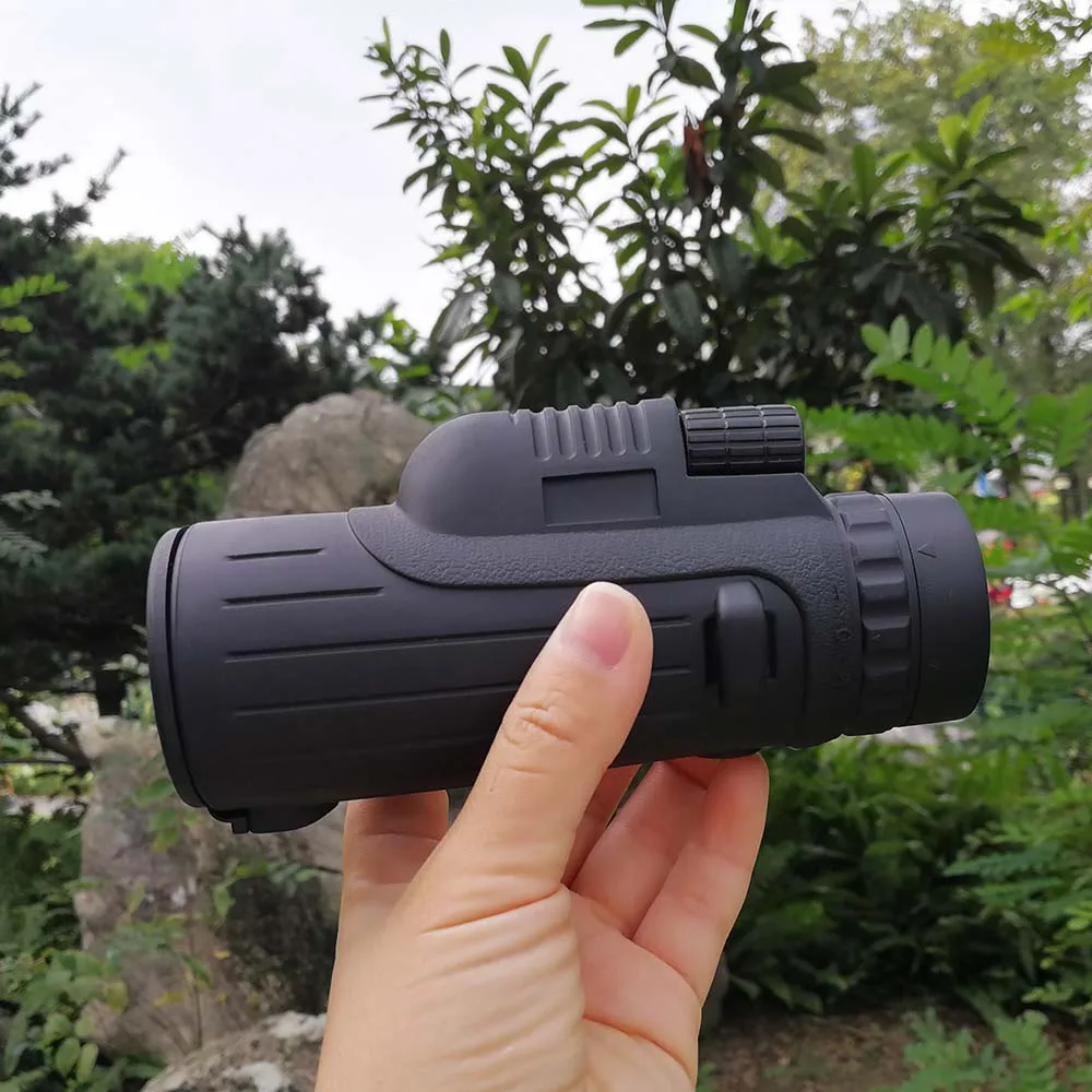 Monocular BAK4 12X50 16X52 40X60 Shockproof Golf Rang Finder Monocular with Phone Holder