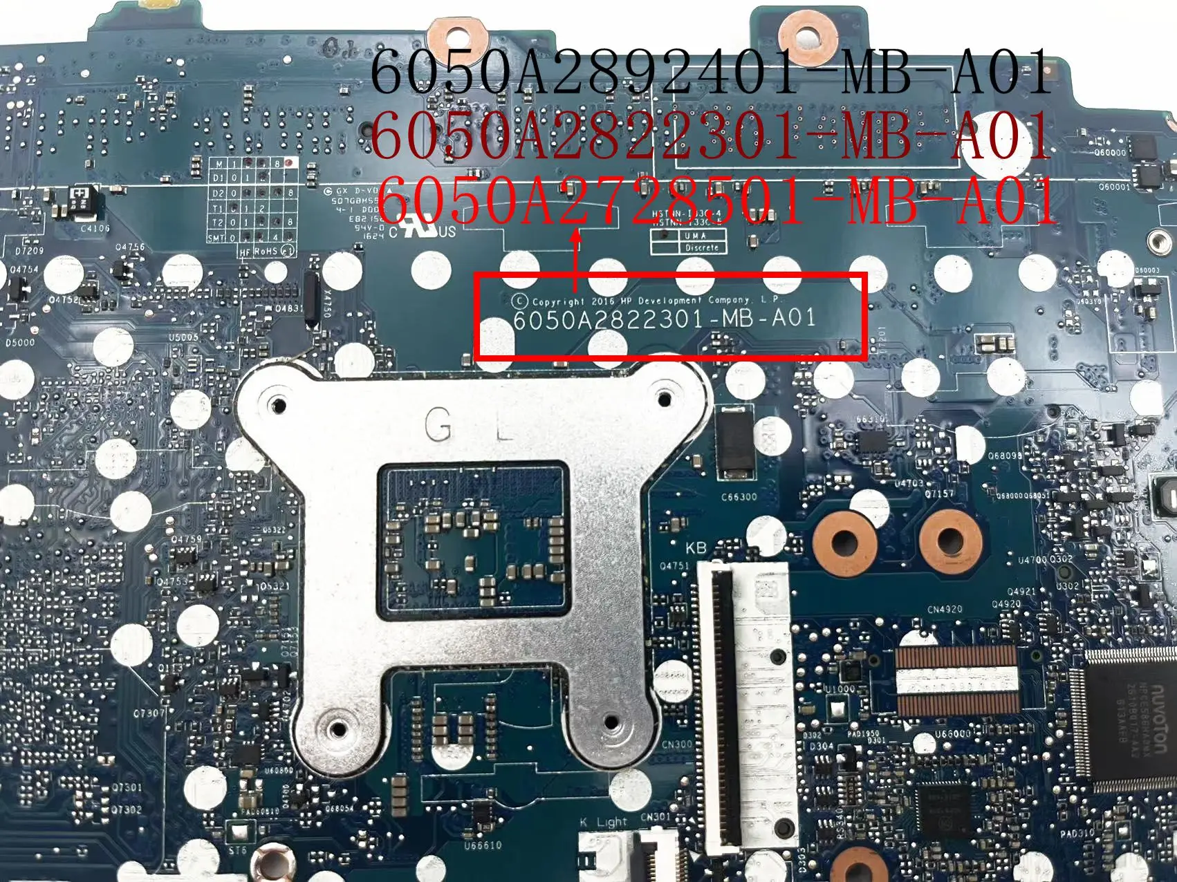 Imagem -05 - Supmv Notebook Motherboard Adequado para hp Elitebook 840 850 g3 826806601 826807001 903743-601 Ddr4 i3 i5 i7 Teste de Trabalho