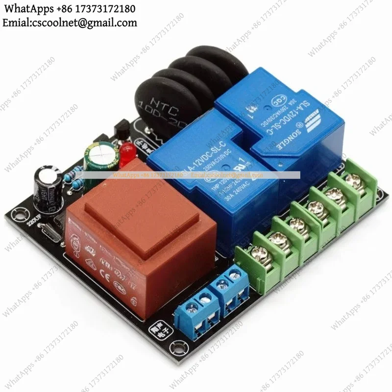 JS01 Class A Power Amplifier Soft Start Board Power Supply Delay Protection Module