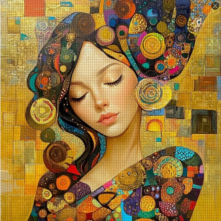 Beauty 5D Diamond mosaic Art Kits for Adults abstract woman Diamond Painting Kits for Adults Beginner handmade gift home decor