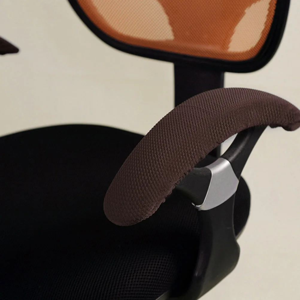 

4Pcs Arm Rest Sleeves for Office Chair Soft Elastic Covers Reduce Elbow Pressure Machine Washable Stretchable Fit Most Chair