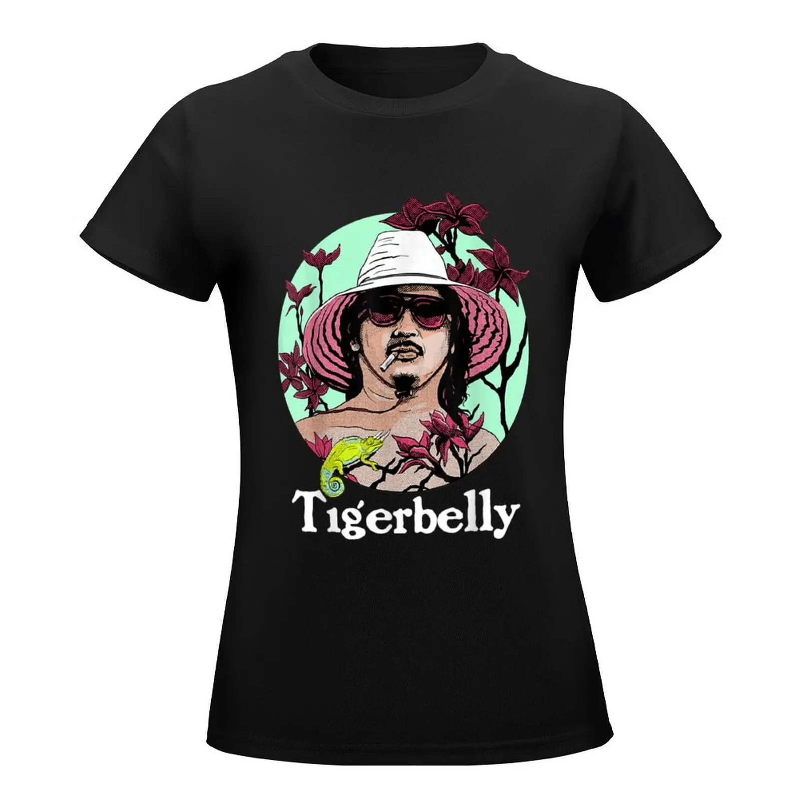 Tigerbelly Merch Hawaii Bobo - tigerbelly bobby lee - Bobby Lee Tigerbelly Podcast T-Shirt funny cute tops Women t shirt