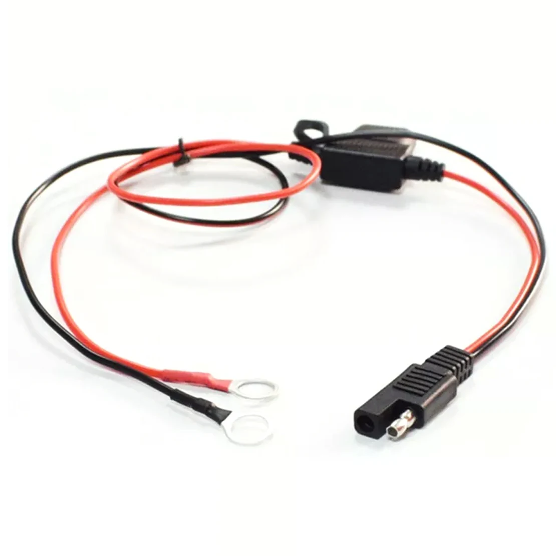 

12 В 16AWG SAE к уплотнительному кольцевому адаптеру, жгут проводов для зарядного кабеля аккумулятора мотоцикла