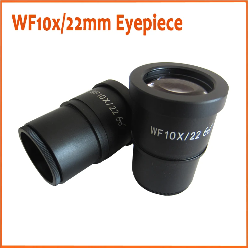 WF10X 22mm High Eyepoint Eyepiece for Zoom Stereo Microscope with Mounting Size 30mm 30.5mm and Micrometer Reading Scale