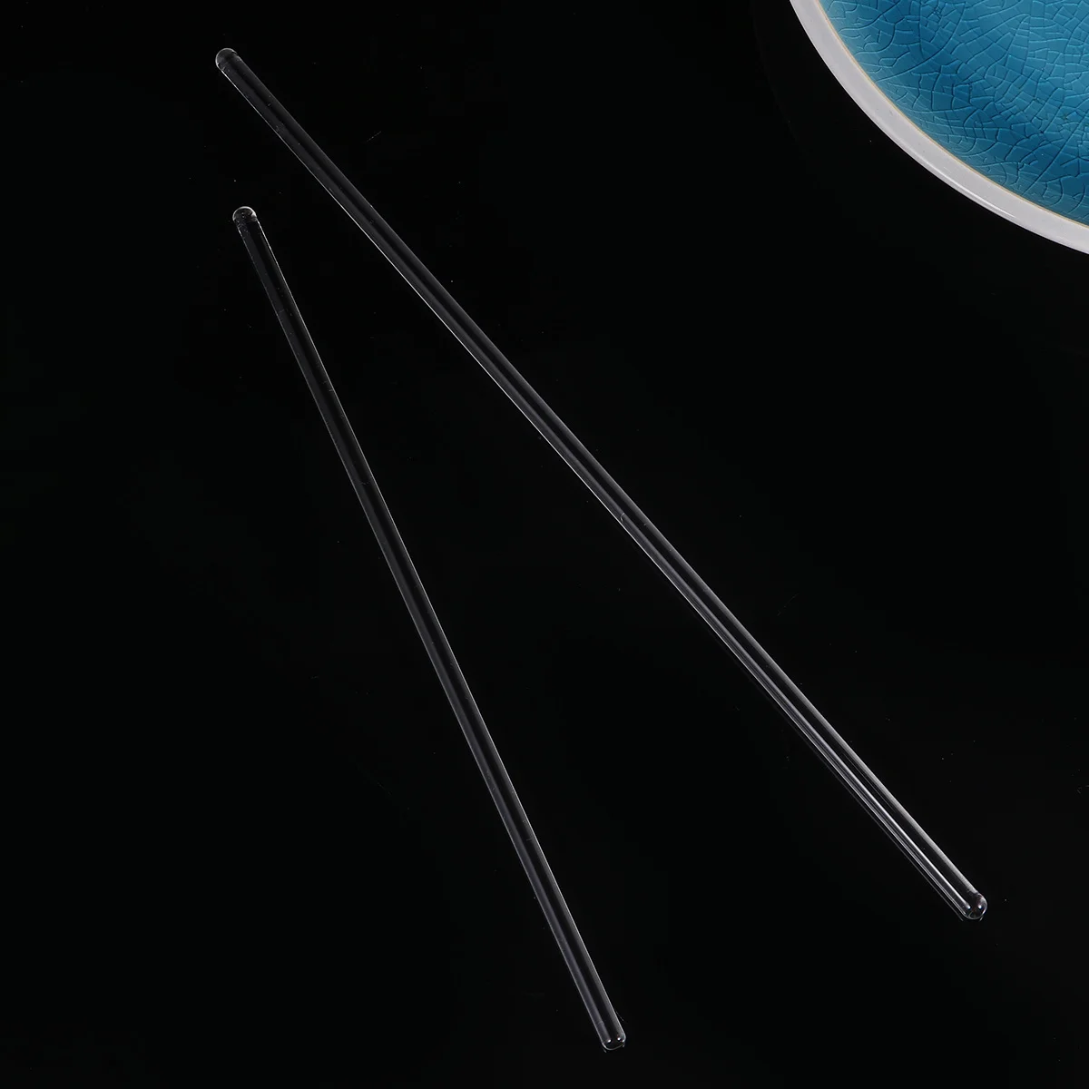 

12Pcs Transparent Glass Stirrer Round Head Solid Rod Laboratory Glass Bar for Chemical Experiment Coffee Honey Tea