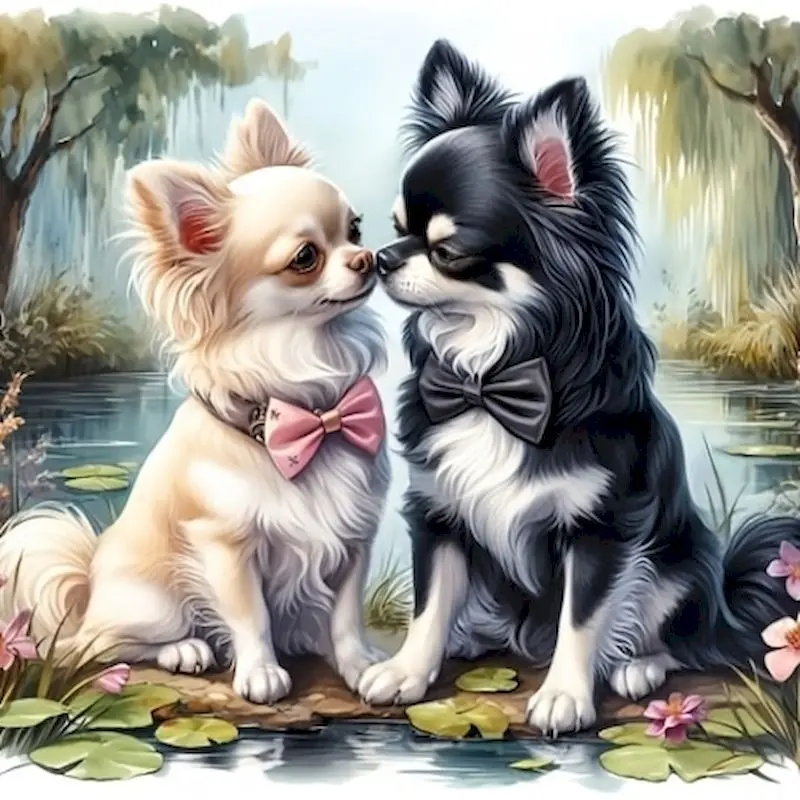 

GATYZTORY Diamond Embroidery Dog Needlework DIY Painting Cat Animal Full Square Round 5D Handicraft