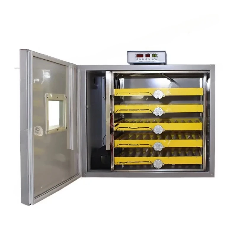 Automatic Egg Incubator with Digital Temperature Control, Auto Turner, Hatching Equipment, Poultry Breeding Tool, 50 Pieces