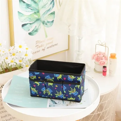 Disney Stitch Winnie Mickey StellaLou Aliens Anime Cosmetic Cases Cartoon Casual Makeup Storage Box Household Gift