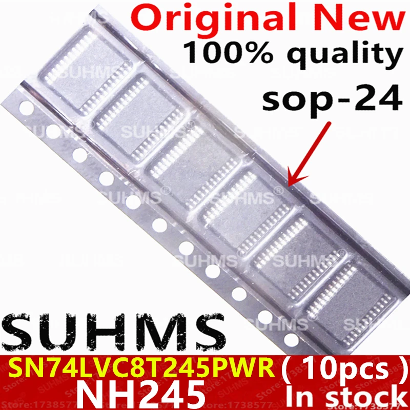 (10piece)100% New SN74LVC8T245PWR SN74LVC8T245 NH245 sop-24