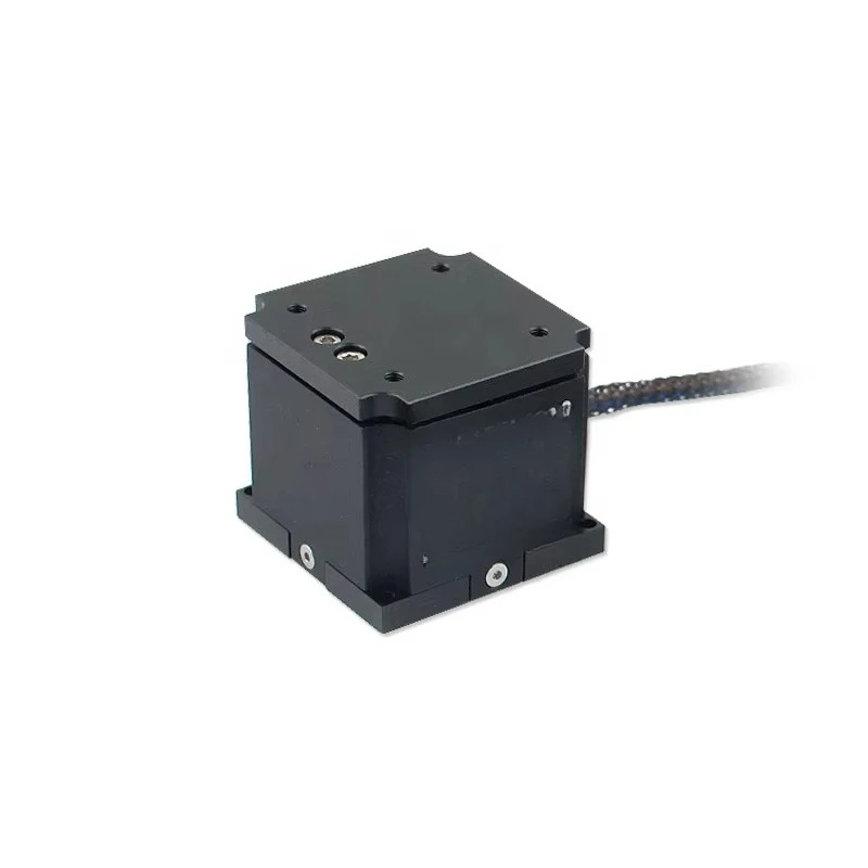Optical projection system z-axis motion compression station and nano-positioning station for precise nano-stepping