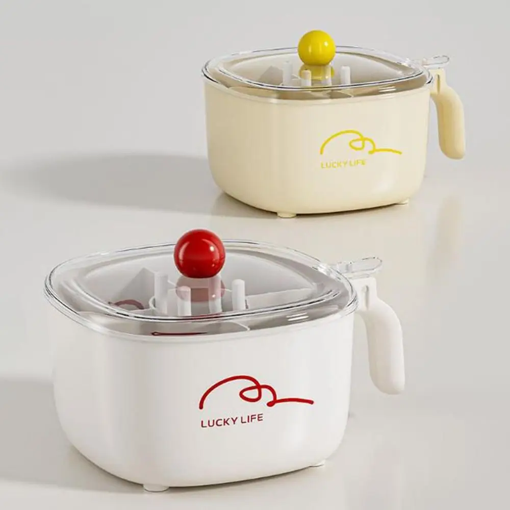 Plastic 4 in 1 Seasoning Box Large Capacity Moisture-proof Spice Container with Lid Spoon Sealed Condiment Container For Kitchen