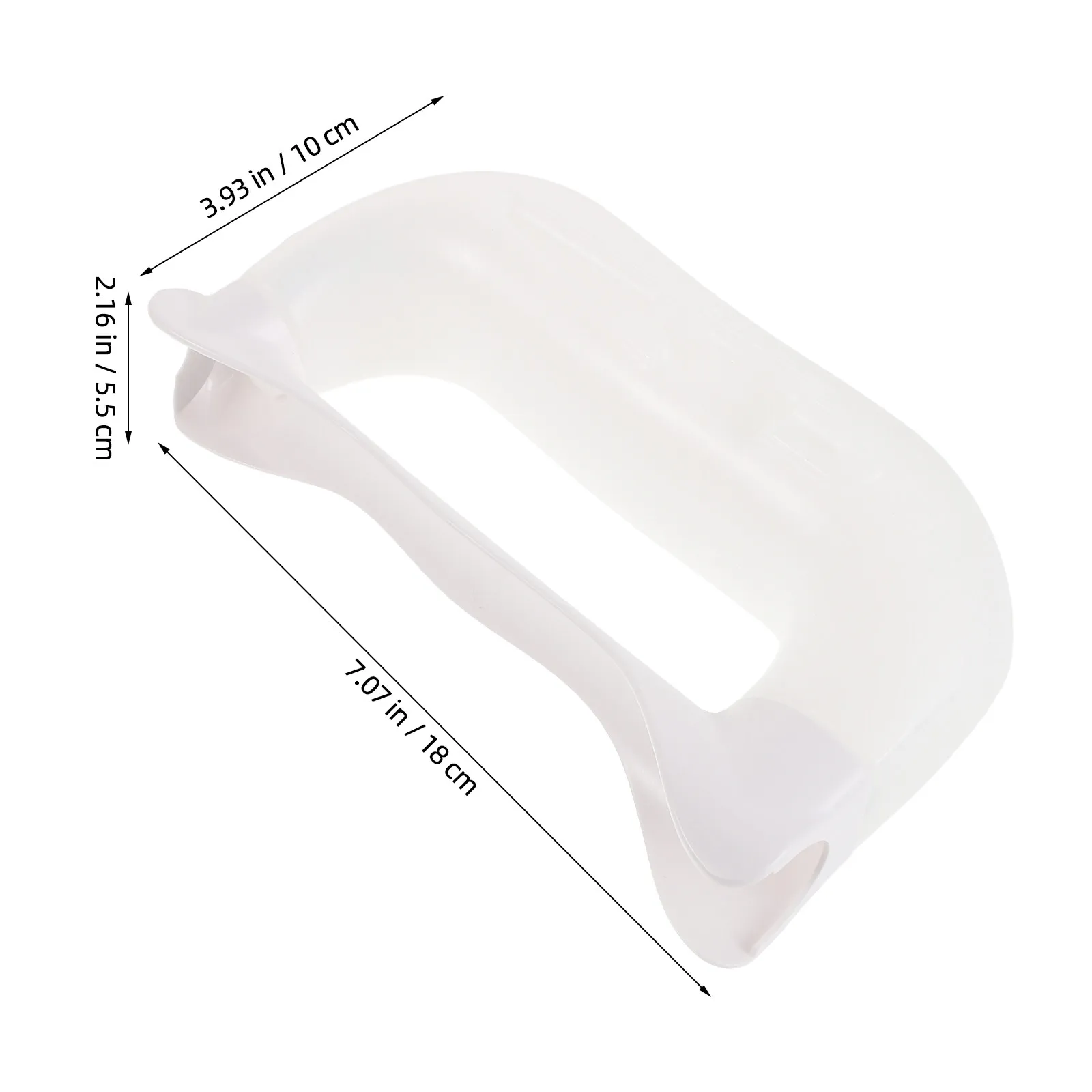U-Shaped Water Flosser Replacement Inch High Capacity Plastic Reservoir for Oral Irrigator Fast Install Travel Friendly