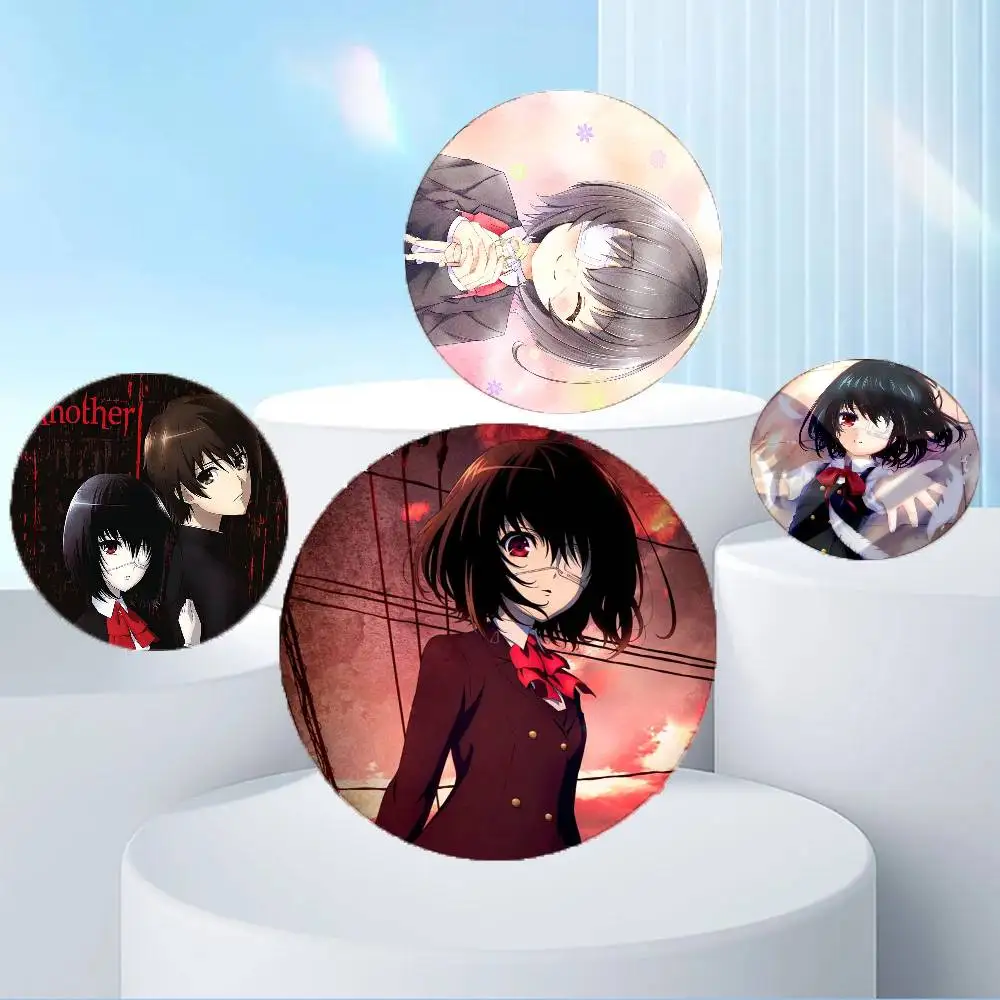 A-Another Anime Movie Pins Brooch Cartoon Badge For Friend Backpack Clothes Collect Accessories Jewelry Gift