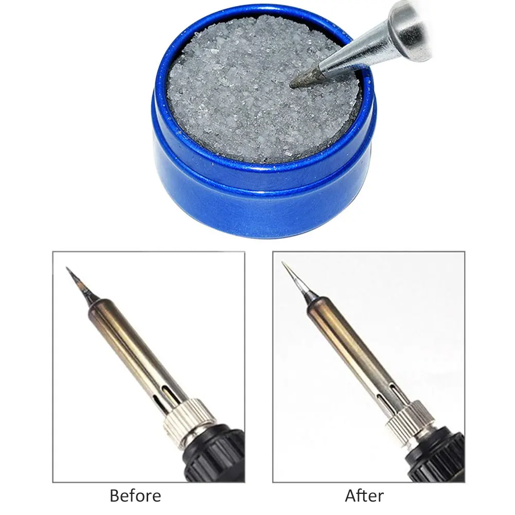 12g Lead-Free Tip Tinner Refresher, Removes Tip Oxidation, Tip Cleaner for Soldering Iron Tips Cleaning Tool